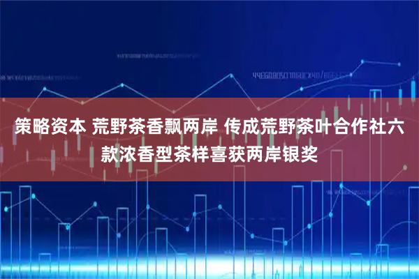 策略资本 荒野茶香飘两岸 传成荒野茶叶合作社六款浓香型茶样喜获两岸银奖